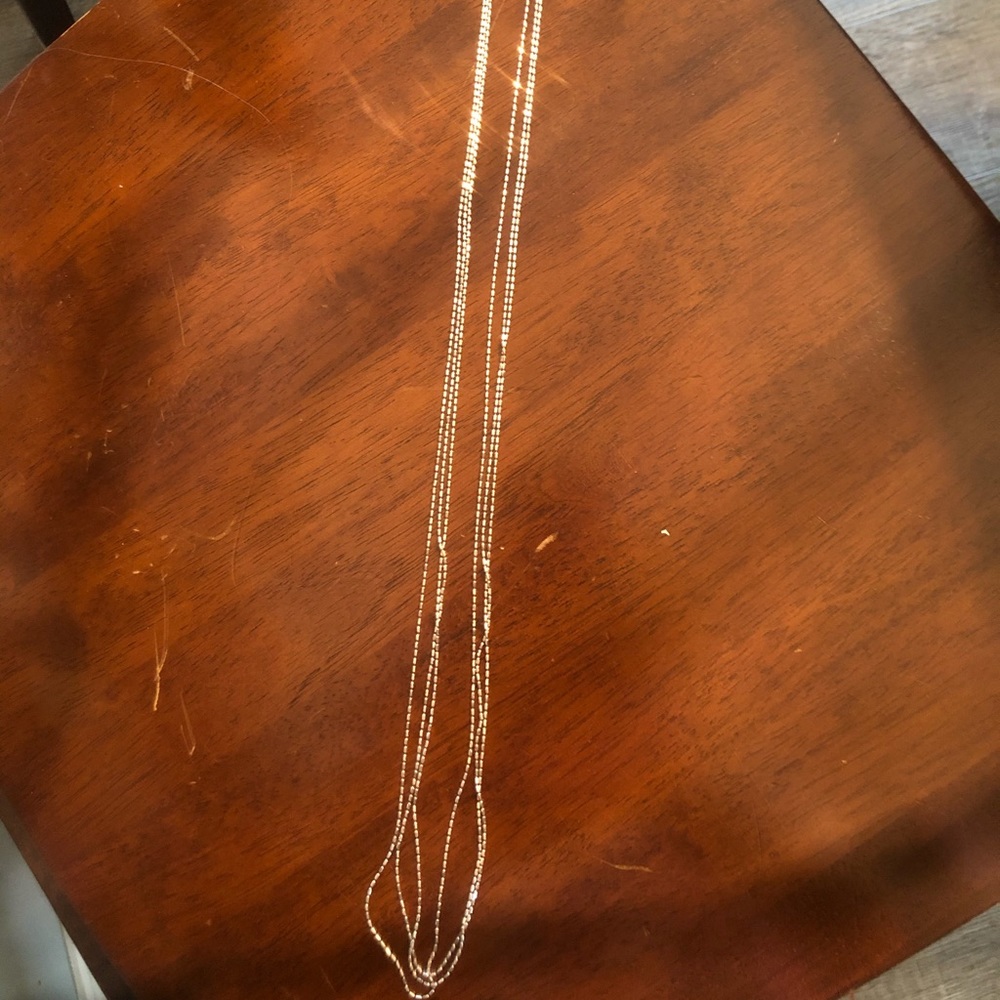 Silpada Liquid Silver 3 strand necklace